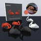 Reusable Silicone Anti-Noise Earplugs - Oval 3-Layer Noise Reduction