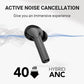 Noise Canceling Bluetooth Earphones with Touch Screen